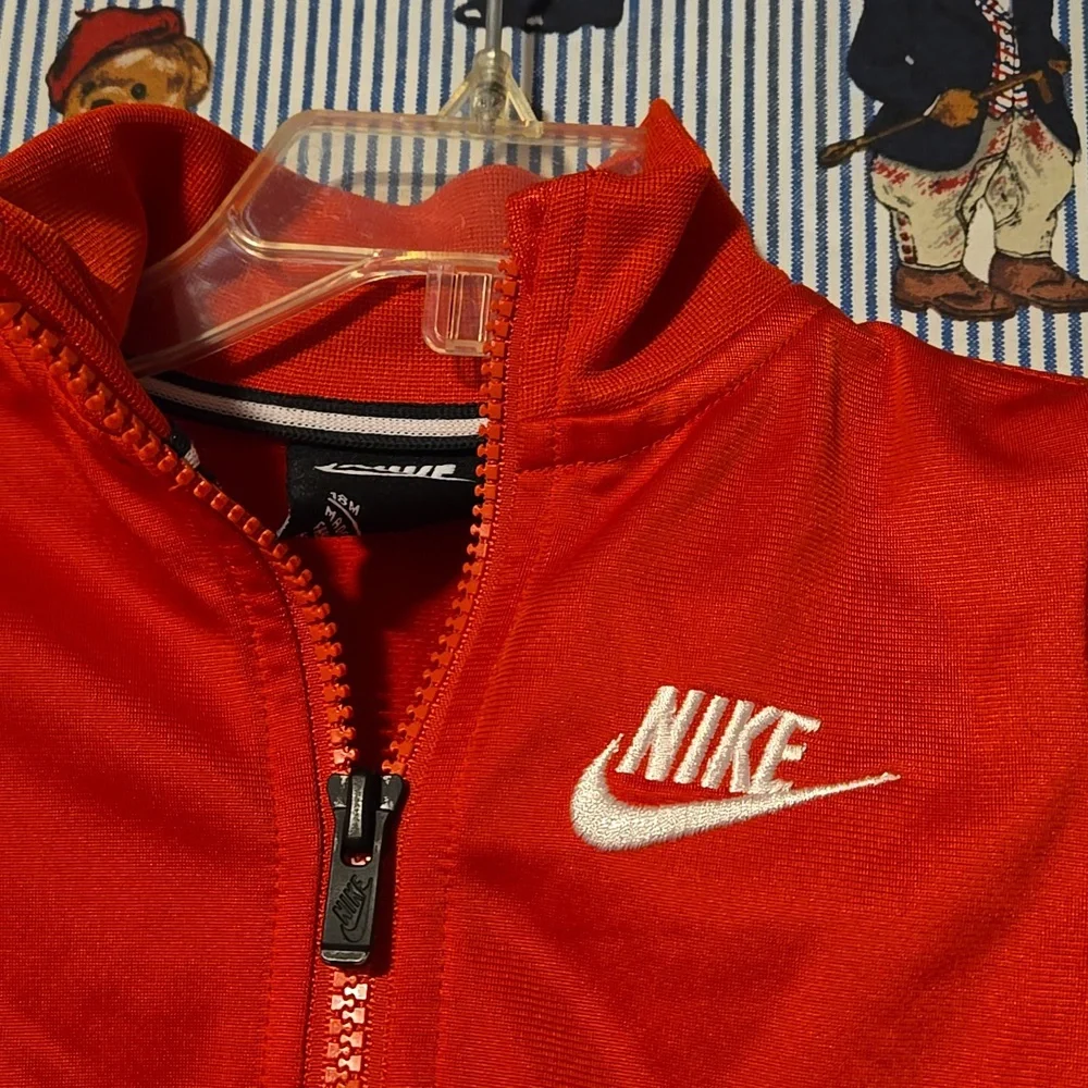 Nike Toddler Boys Logo Taping Full Zip Jacket and Pants 2 Piece Set 18M - Picture 5 of 12